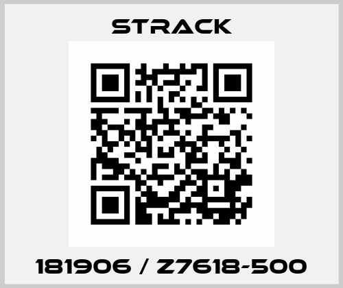 181906 / Z7618-500 Strack