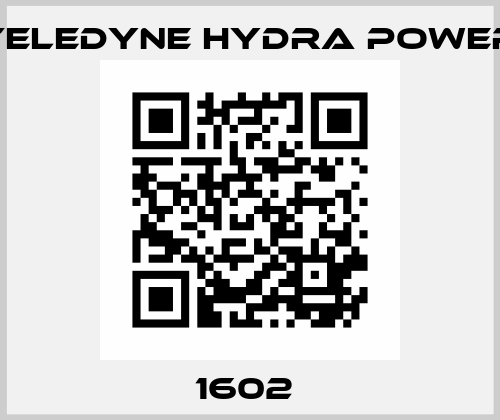 1602  Teledyne Hydra Power