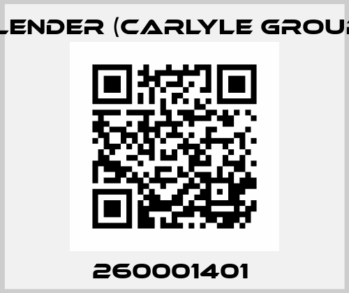 260001401  Flender (Carlyle Group)