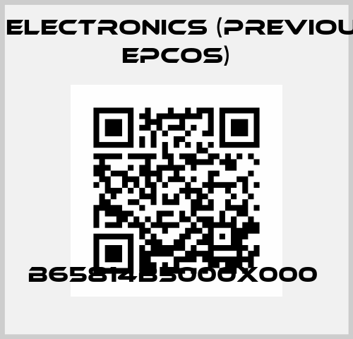 B65814B5000X000  TDK Electronics (previously EPCOS)