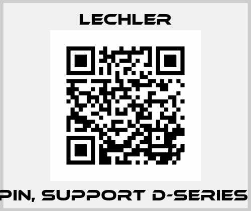 Pin, support D-series  Lechler