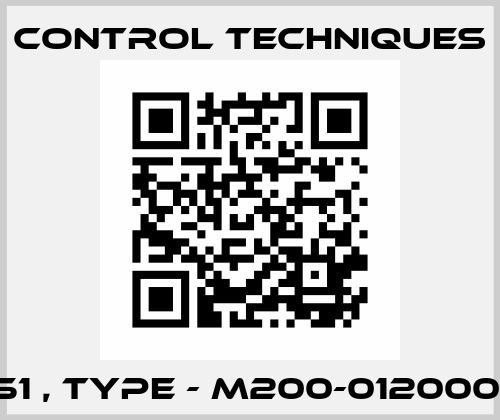 100151 , type - M200-01200024A Control Techniques