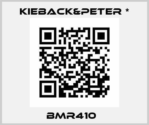 bmr410   Kieback&Peter *