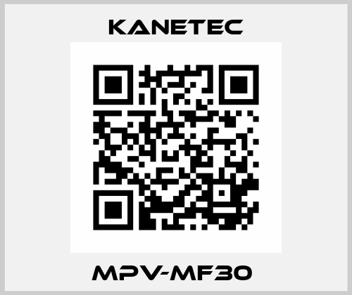 MPV-MF30  Kanetec
