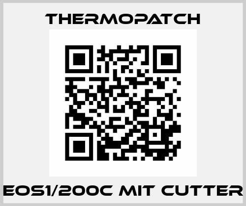 EOS1/200C mit Cutter Thermopatch