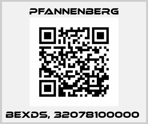 BExDS, 32078100000  Pfannenberg