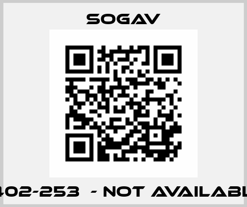 8402-253  - not available  SOGAV