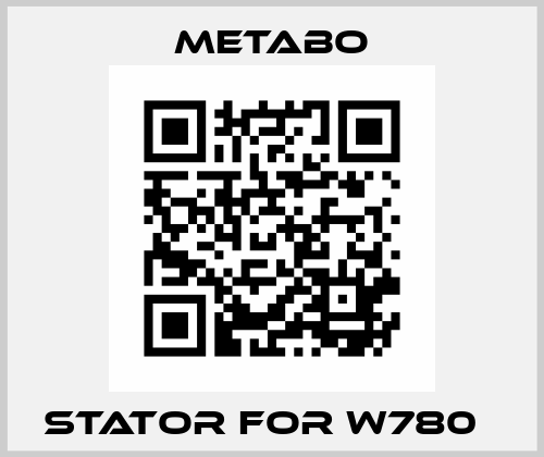 Stator for W780   Metabo