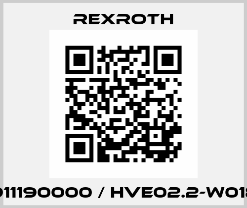 R911190000 / HVE02.2-W018N Rexroth
