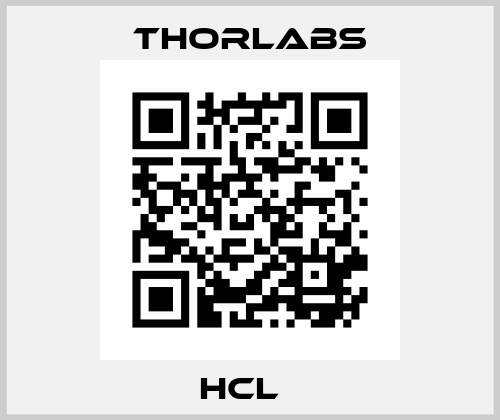 HCL   Thorlabs