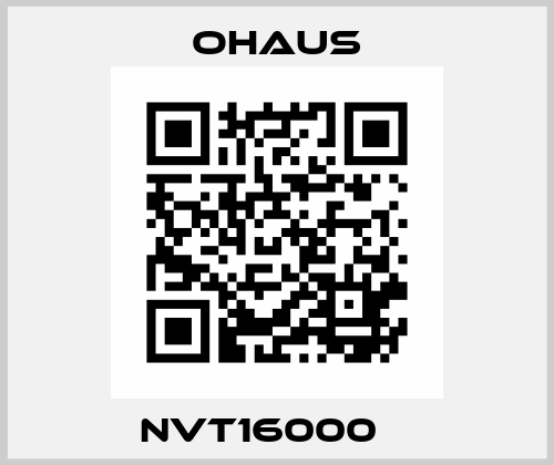 NVT16000    Ohaus