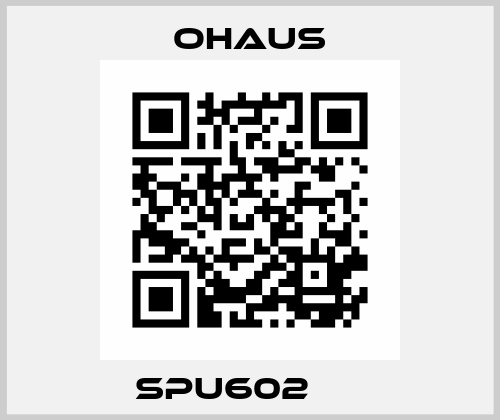 SPU602      Ohaus
