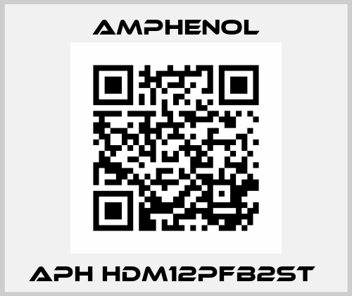 APH HDM12PFB2ST  Amphenol