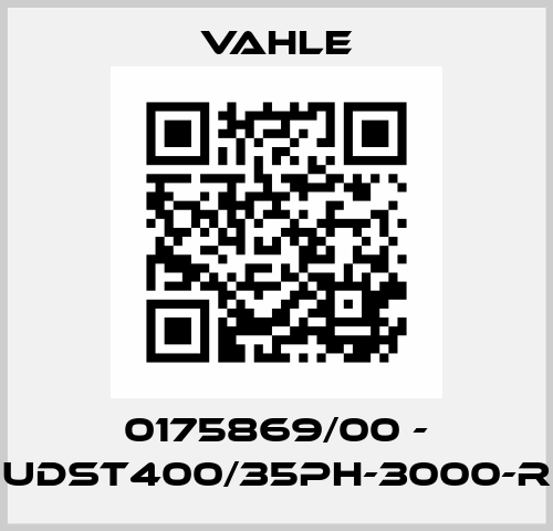 0175869/00 - UDST400/35PH-3000-R Vahle