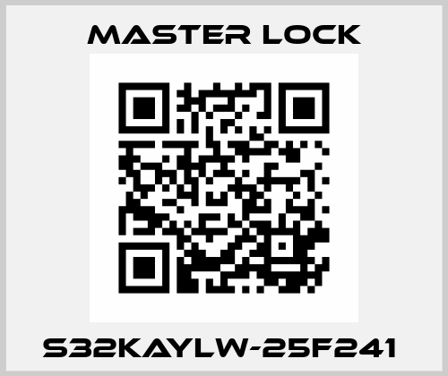 S32KAYLW-25F241  Master Lock