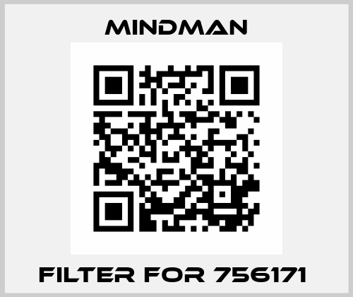 Filter for 756171  Mindman