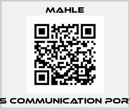 RS Communication Port  Mahle