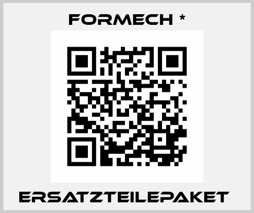 Ersatzteilepaket  Formech *