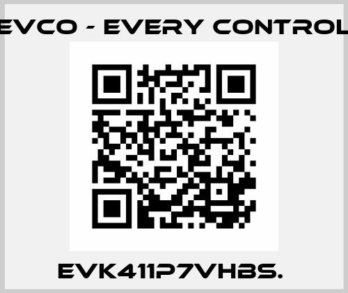 EVK411P7VHBS.  Evco
