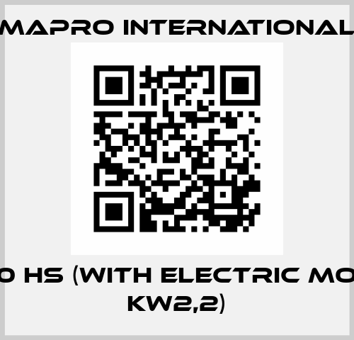 CL 50 HS (with electric motor kW2,2) MAPRO International