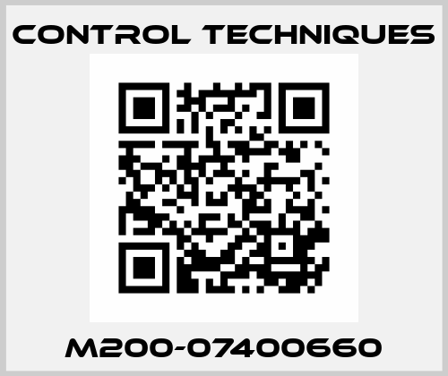 M200-07400660 Control Techniques