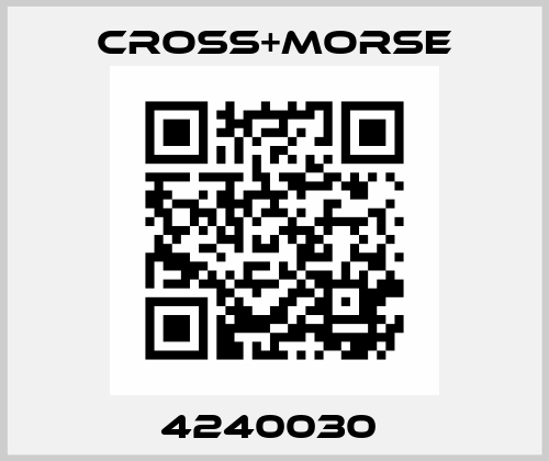 4240030  Cross+Morse