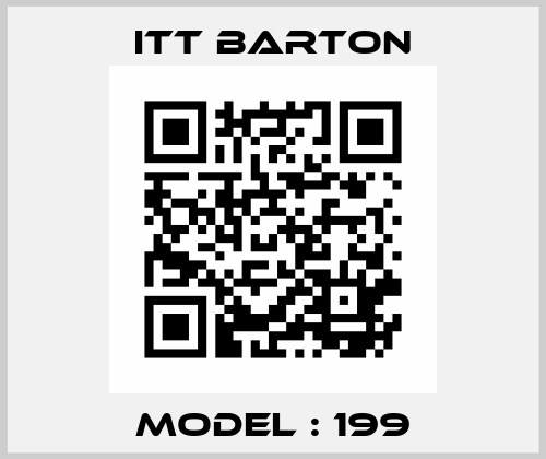 Model : 199 Itt Barton