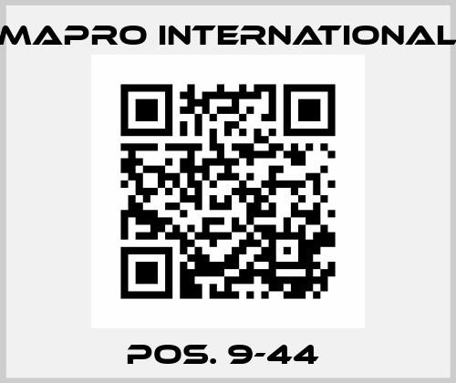 Pos. 9-44  MAPRO International