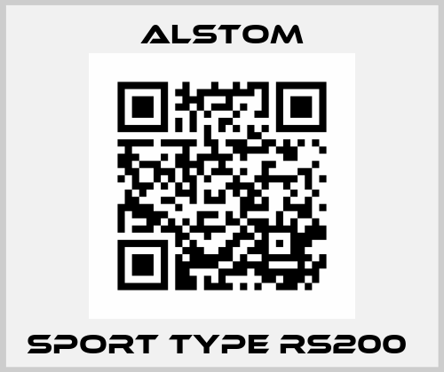 Sport Type RS200  Alstom