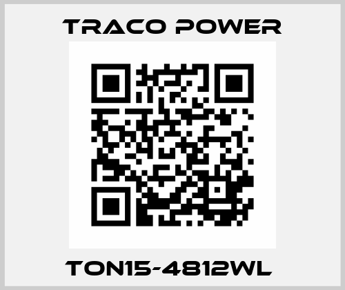 TON15-4812WL  Traco Power