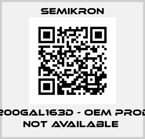 SKM200GAL163D - OEM product, not available  Semikron