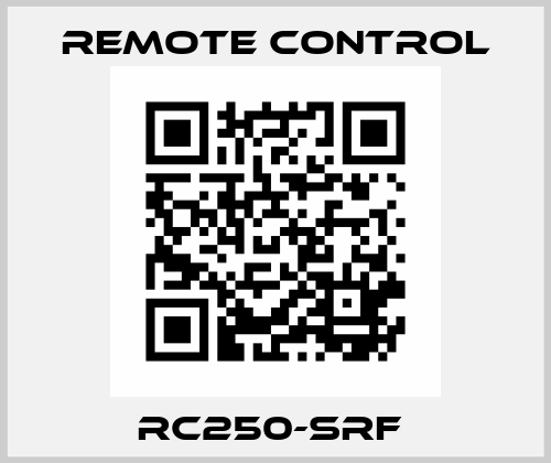 RC250-SRF  Remote Control
