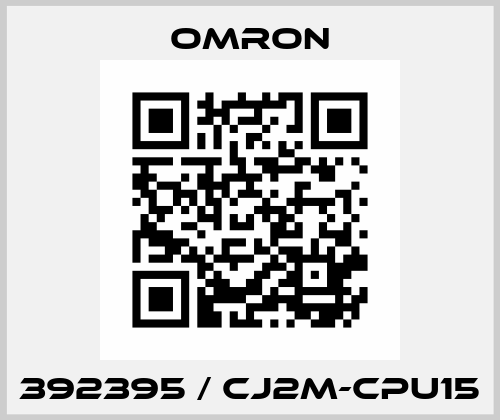 392395 / CJ2M-CPU15 Omron