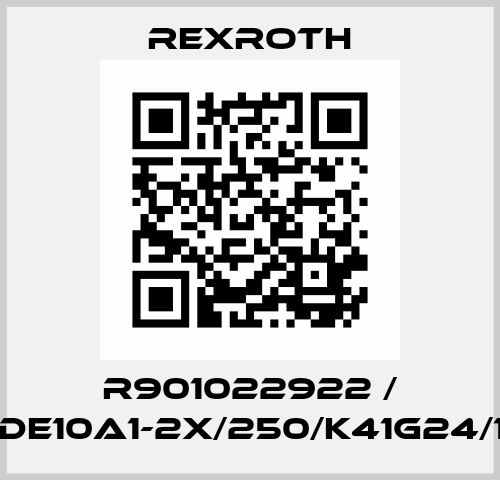 R901022922 / HEDE10A1-2X/250/K41G24/1/V Rexroth