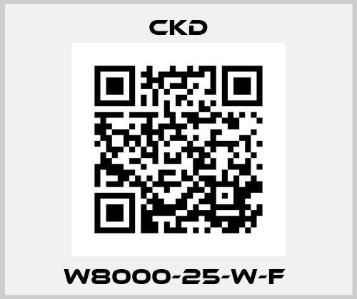W8000-25-W-F  Ckd