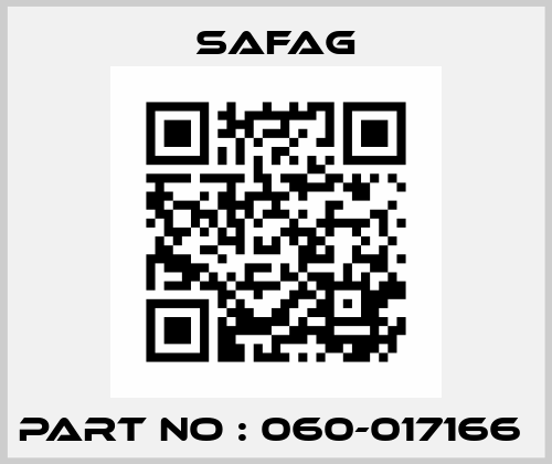 Part No : 060-017166  SAFAG