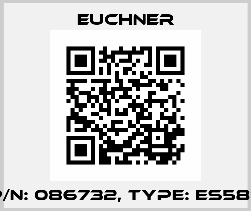 p/n: 086732, Type: ES587 Euchner