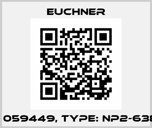 p/n: 059449, Type: NP2-638AS Euchner