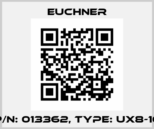 p/n: 013362, Type: UX8-10 Euchner