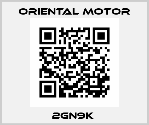 2GN9K  Oriental Motor