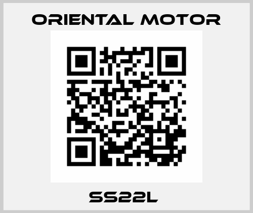 SS22L  Oriental Motor