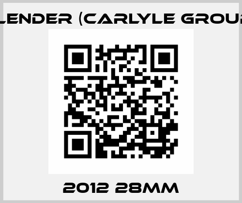 2012 28MM Flender (Carlyle Group)