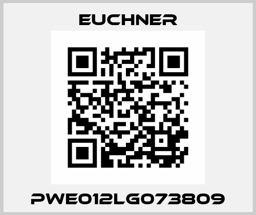 PWE012LG073809 Euchner