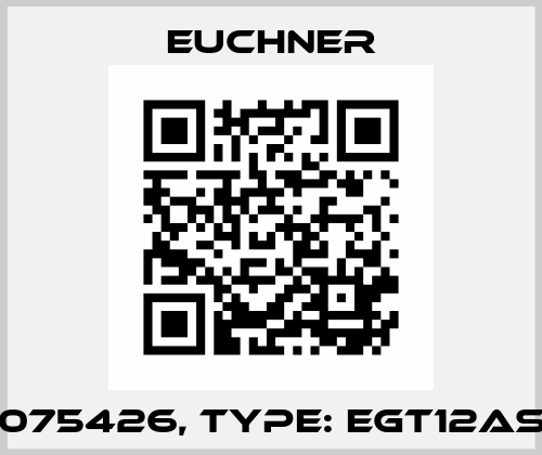 p/n: 075426, Type: EGT12ASFM5 Euchner