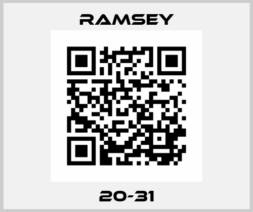 20-31 Ramsey