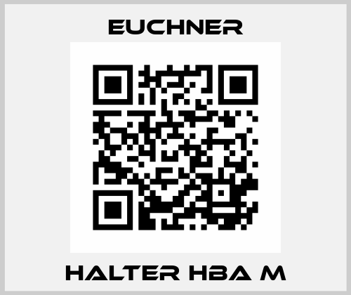 HALTER HBA M Euchner
