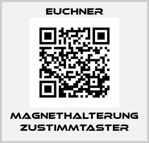 MAGNETHALTERUNG ZUSTIMMTASTER Euchner