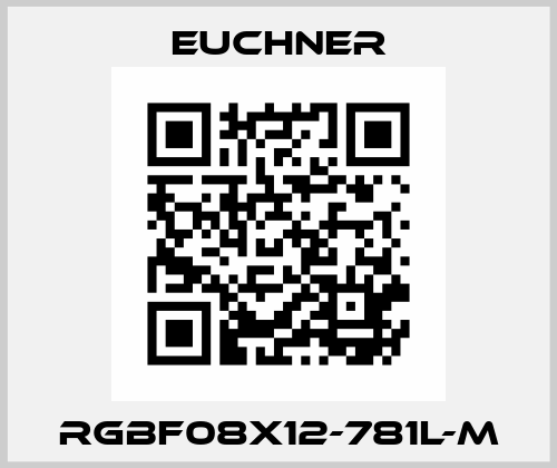 RGBF08X12-781L-M Euchner