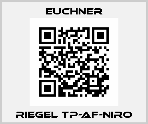 RIEGEL TP-AF-NIRO Euchner