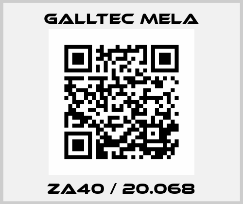 ZA40 / 20.068 Galltec Mela
